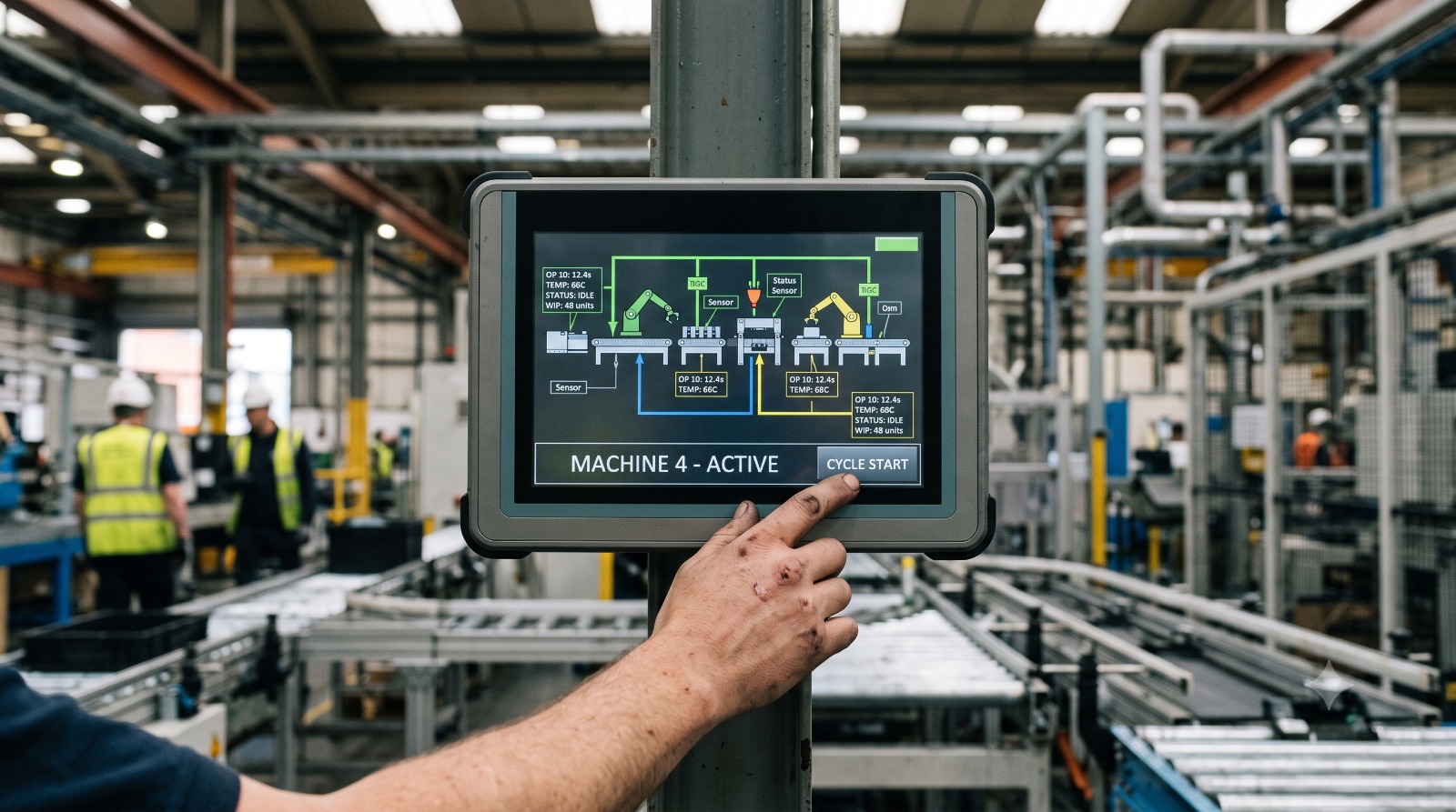 Electrical Automation - PLC programming in industrial facility